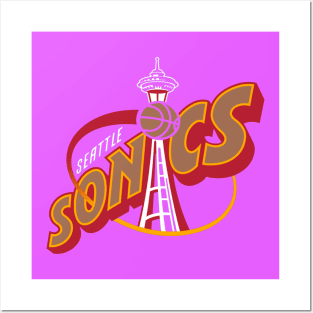 Seattle sonic best logo Posters and Art